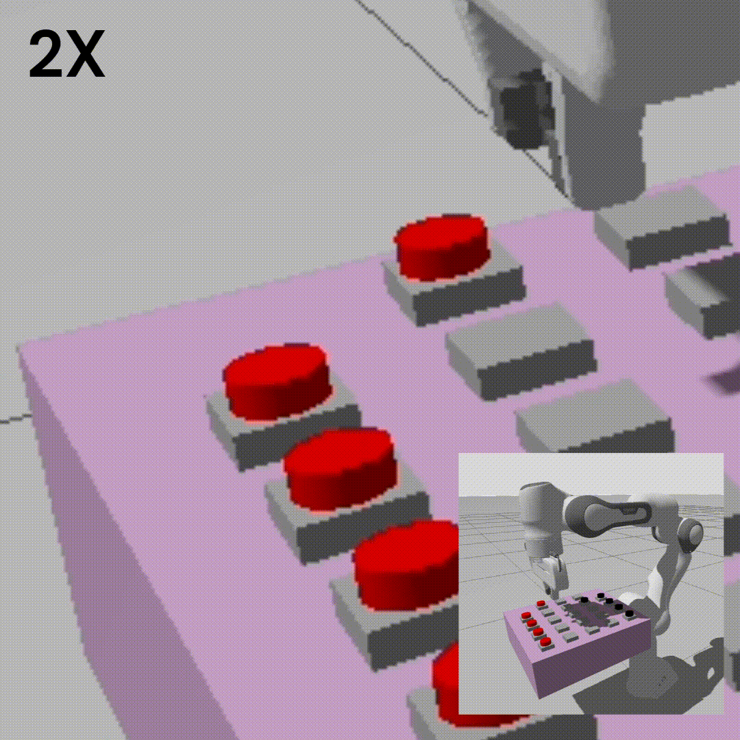 Close-up stacking motion